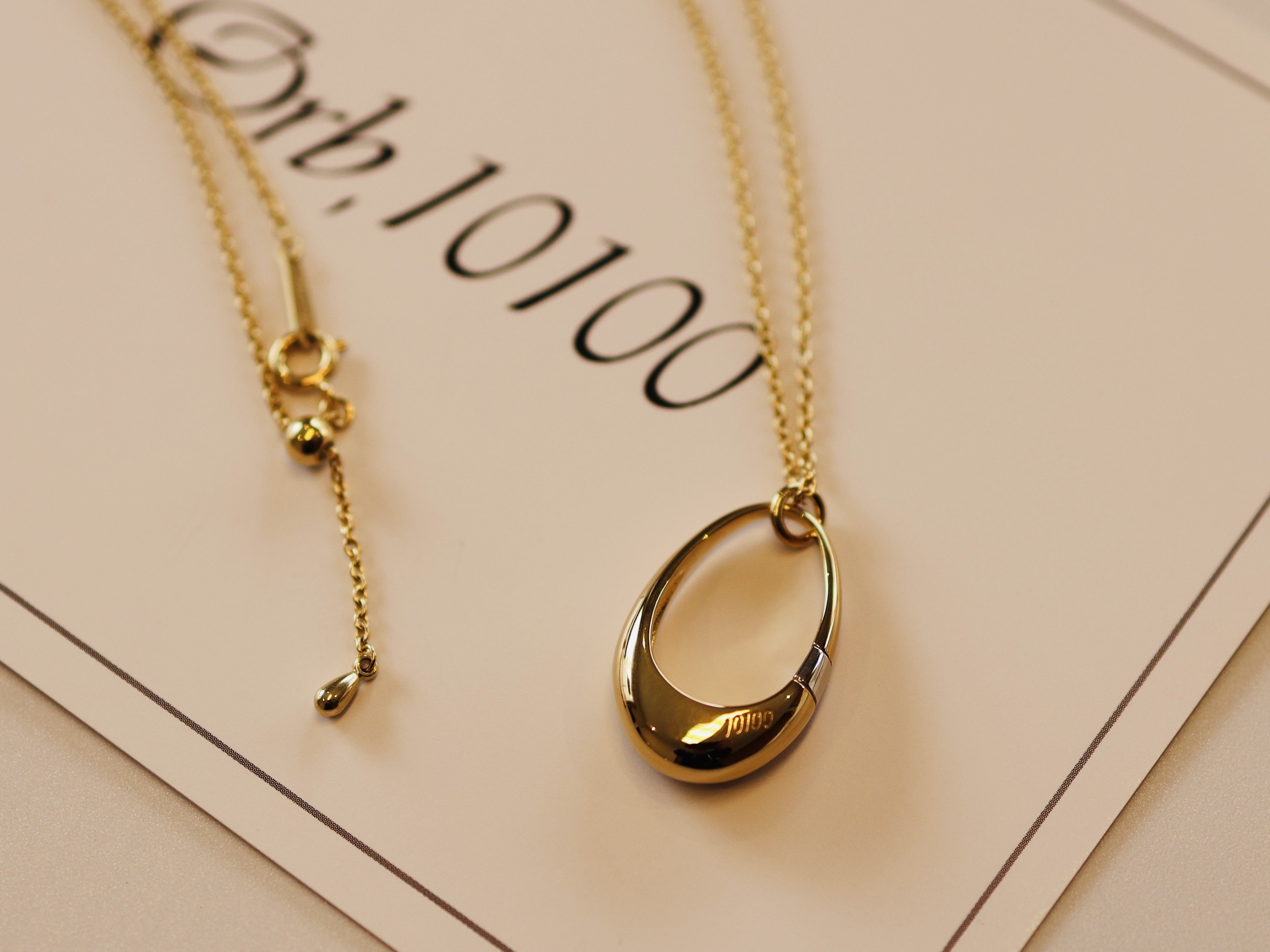 Phoebe フィービー（ゴールド） ネックレス Orb株式会社