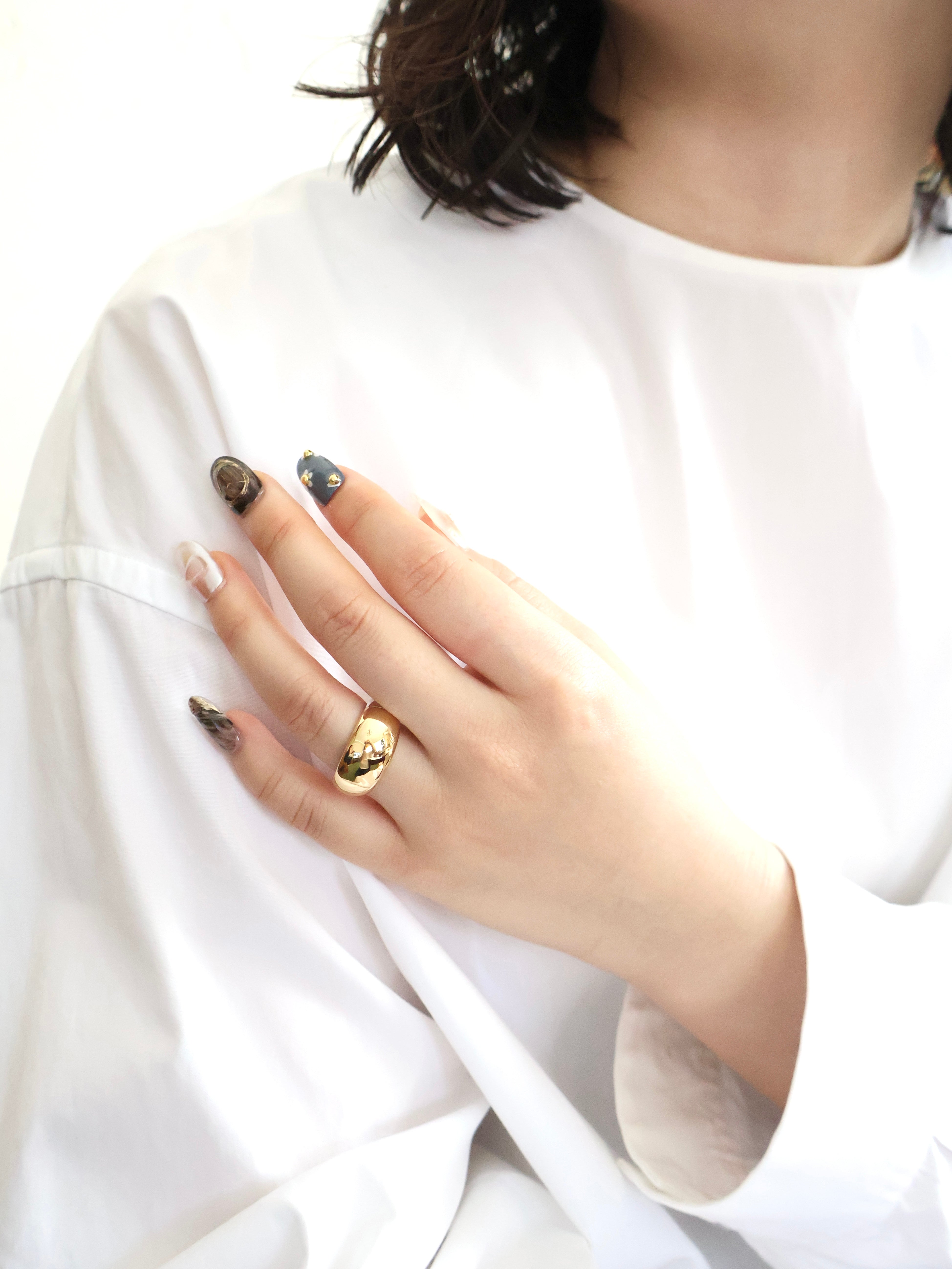 Larissa ラリッサ ゴールド リング 指輪 レディース 女性 Orb株式会社 Orb,10100（オーブ・ディミルサン） Orb10100 RGW0001_8